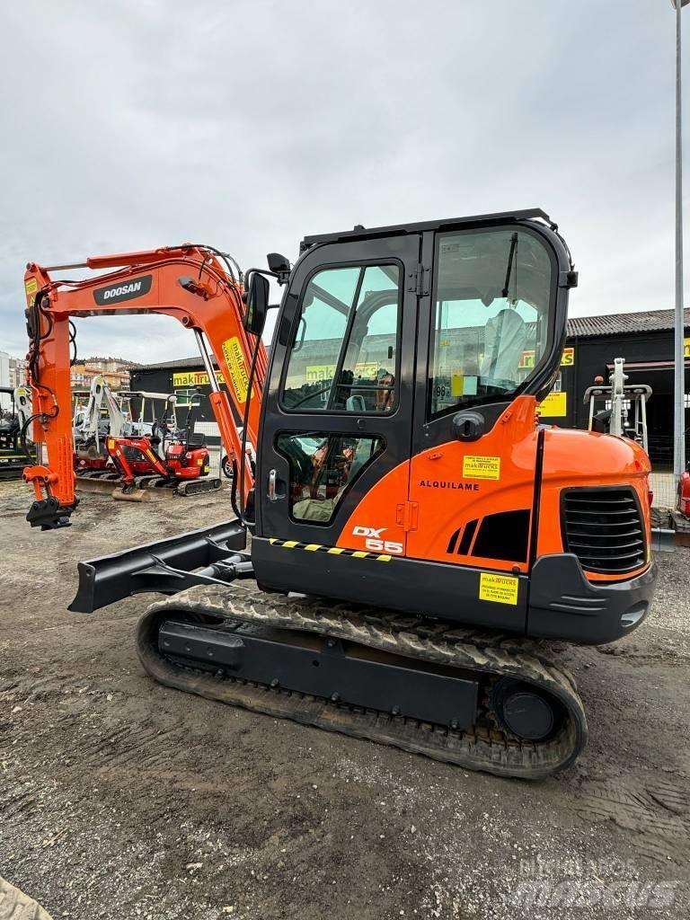 Doosan DX 55 Mini bagri <7t