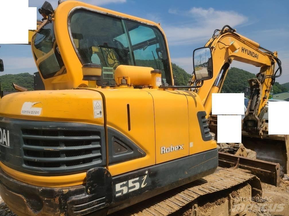 Hyundai Robex 55 Mini bagri <7t