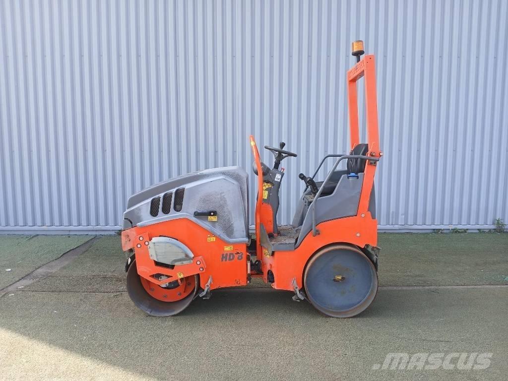 Hamm HD8 VV, Vält Dvojni valjarji