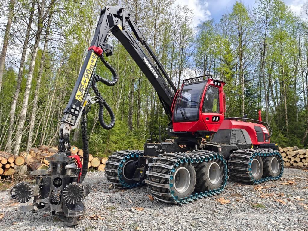Komatsu 901 XC Harvesterji