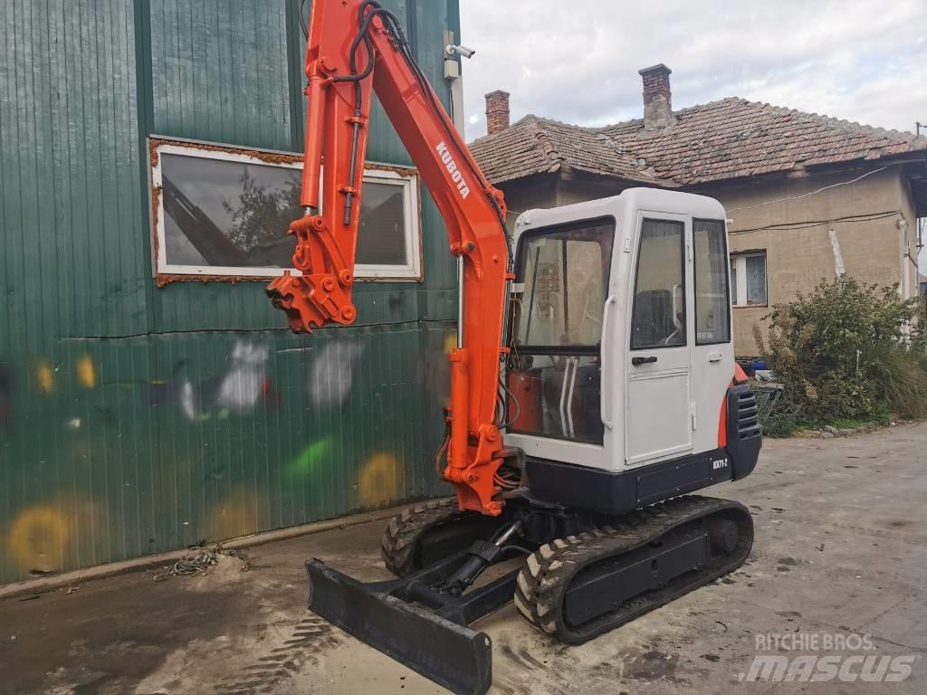 Kubota KX 71-2 Mini bagri <7t