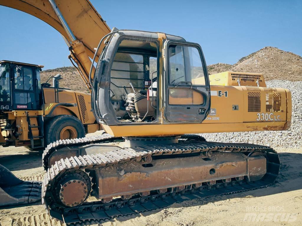 John Deere 330 CLC Bagri goseničarji