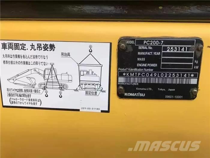 Komatsu PC 200-7 Bagri goseničarji