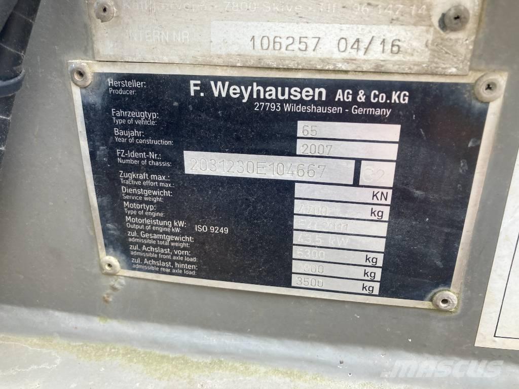 Atlas 65 Kolesni nakladalci