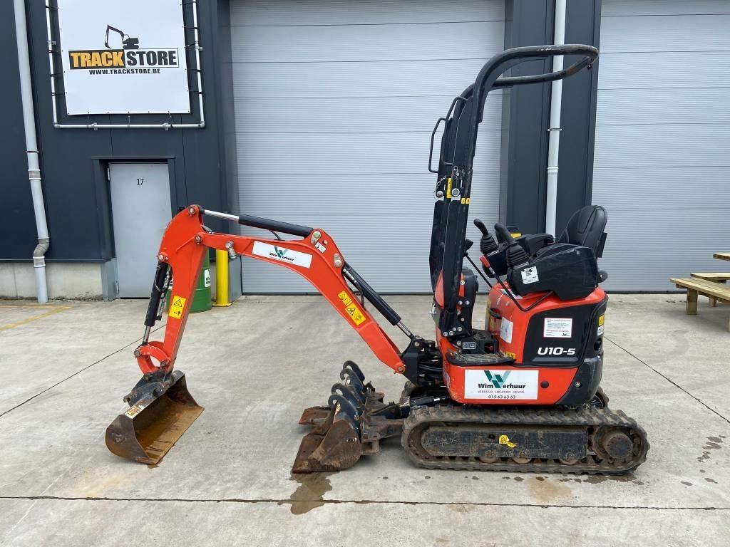 Kubota U 10 Mini bagri <7t