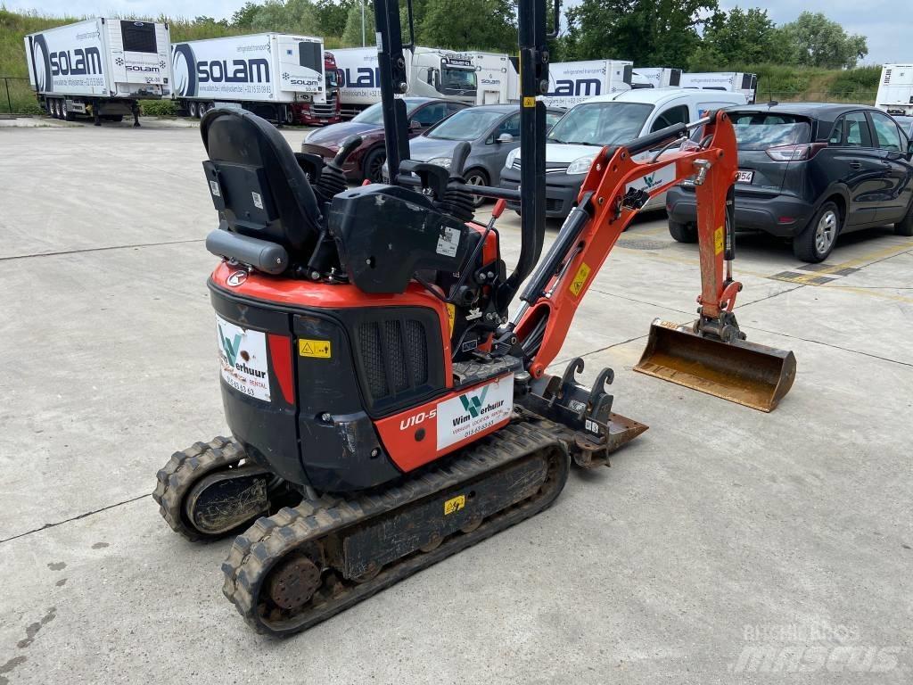 Kubota U 10 Mini bagri <7t