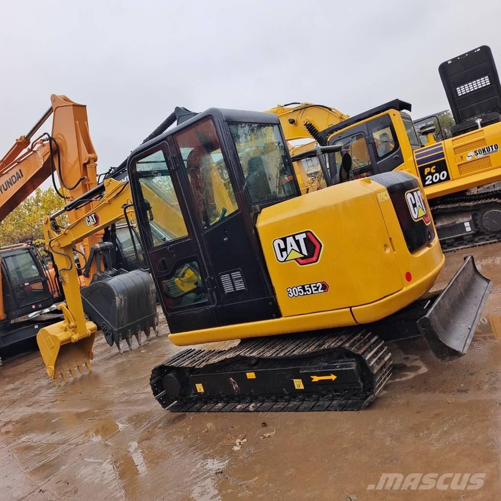 CAT 305.5 E 2 Bagri goseničarji
