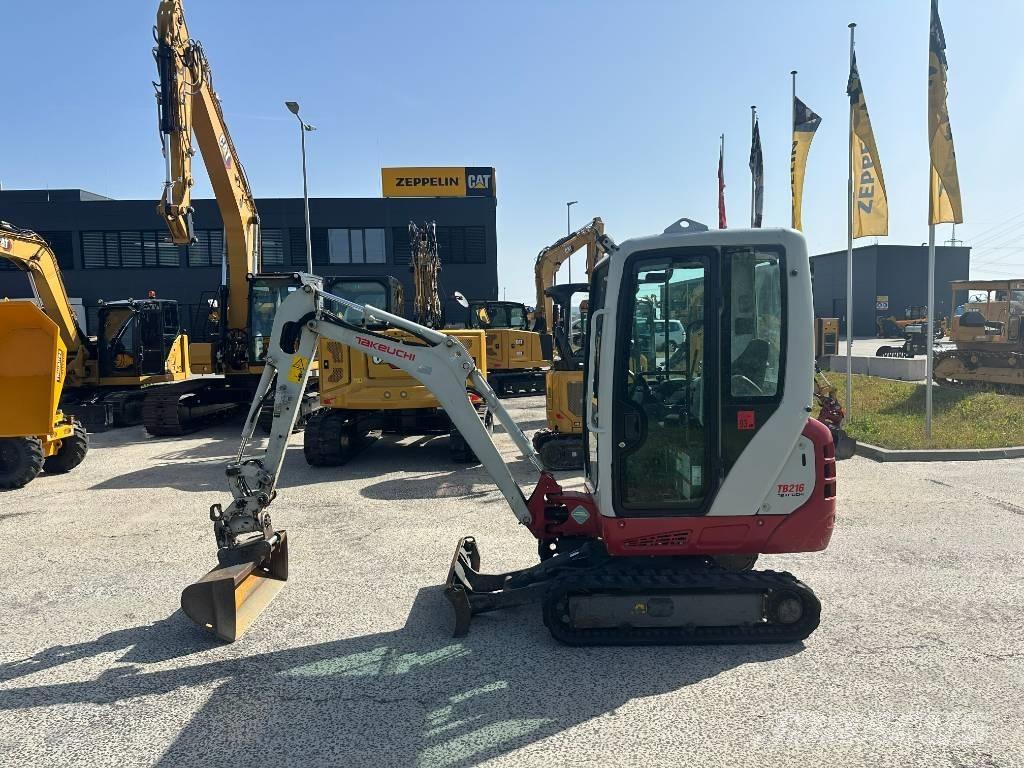 Takeuchi TB216 Mini bagri <7t