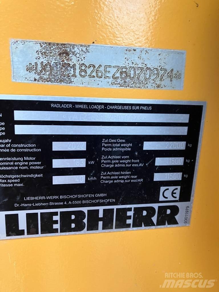 Liebherr L 556 Kolesni nakladalci