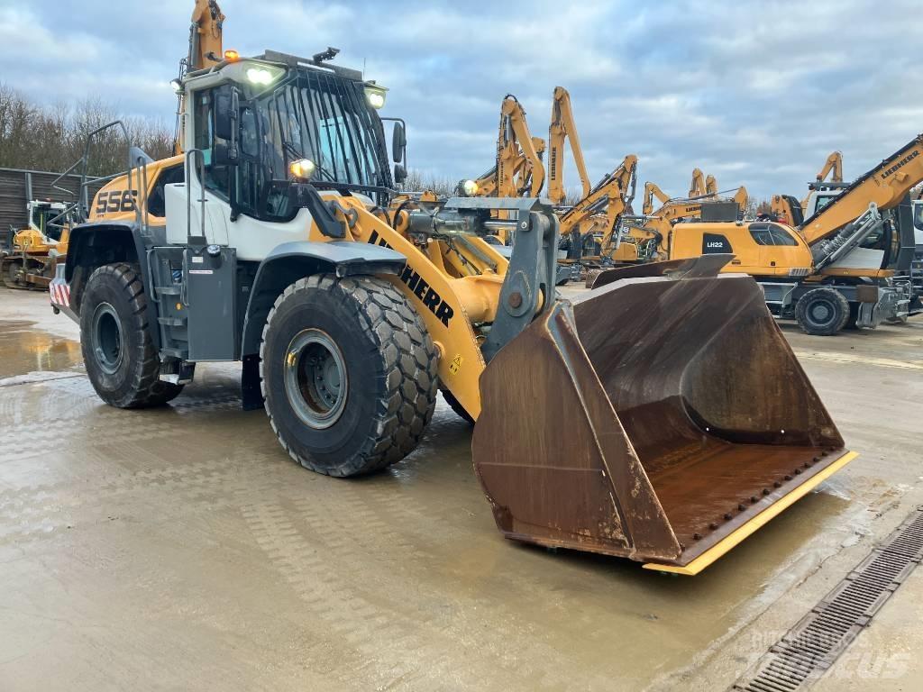 Liebherr L 556 Kolesni nakladalci