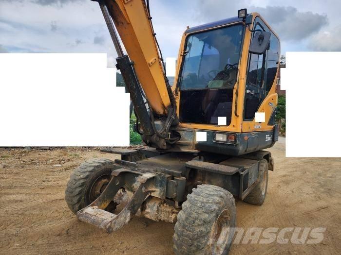 Hyundai Robex 55 W-3 Bagri na kolesih