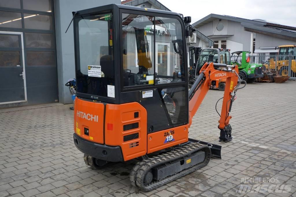 Hitachi ZX 19-6 Mini bagri <7t