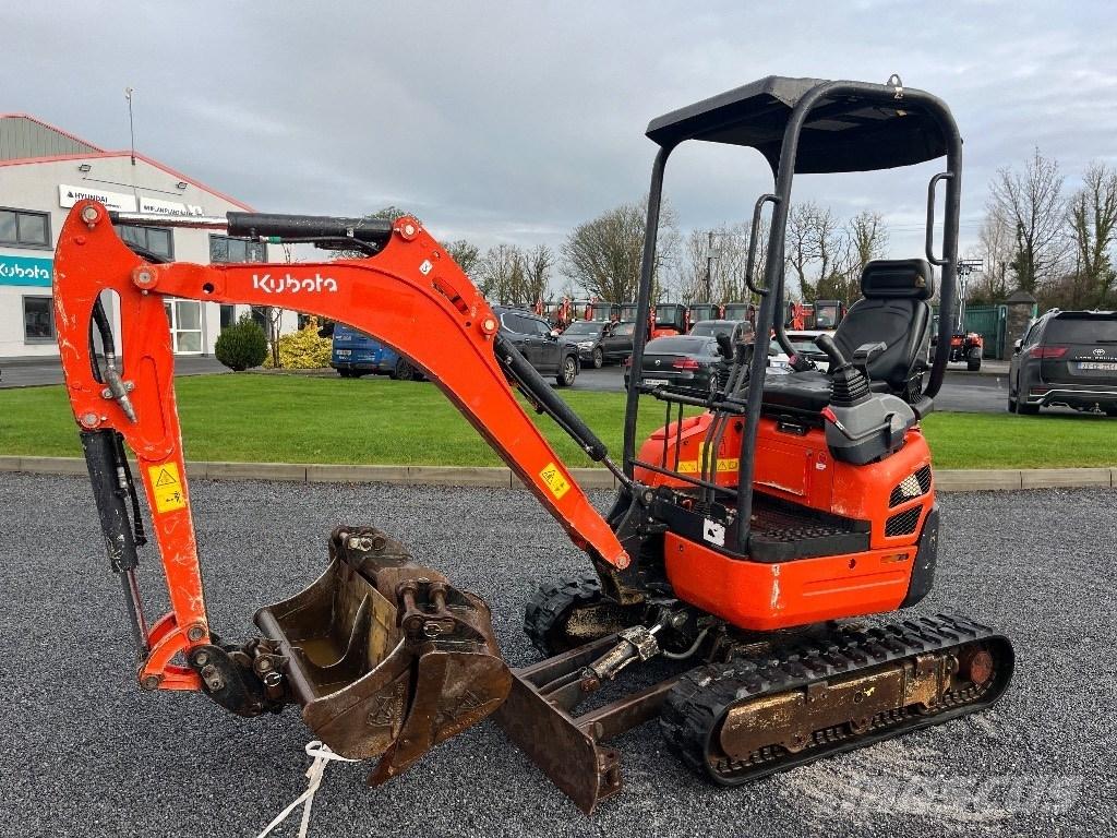 Kubota U 17-3 Mini bagri <7t