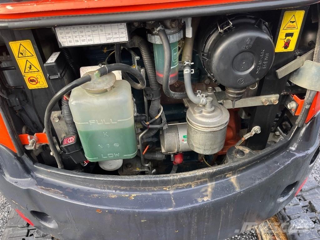 Kubota U 17-3 Mini bagri <7t