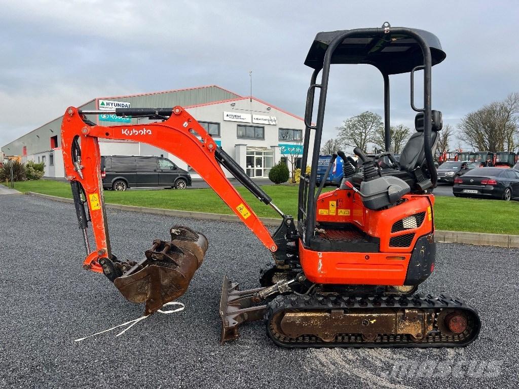 Kubota U 17-3 Mini bagri <7t