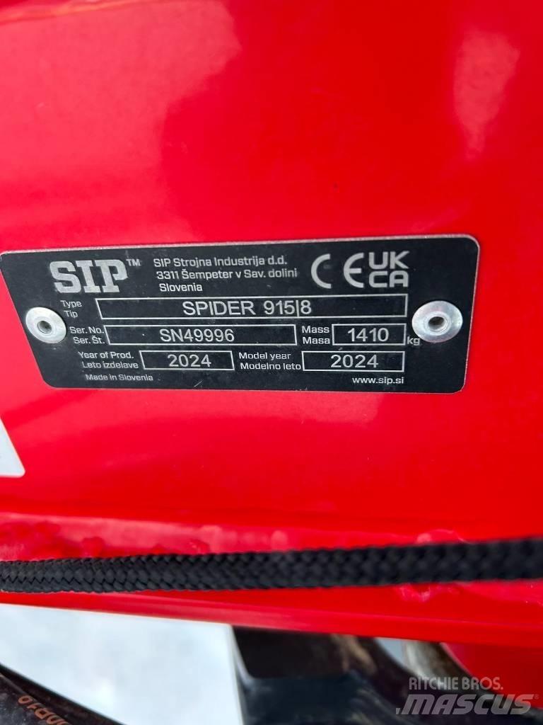 SIP Spider 915/8 Obračalniki in zgrabljalniki