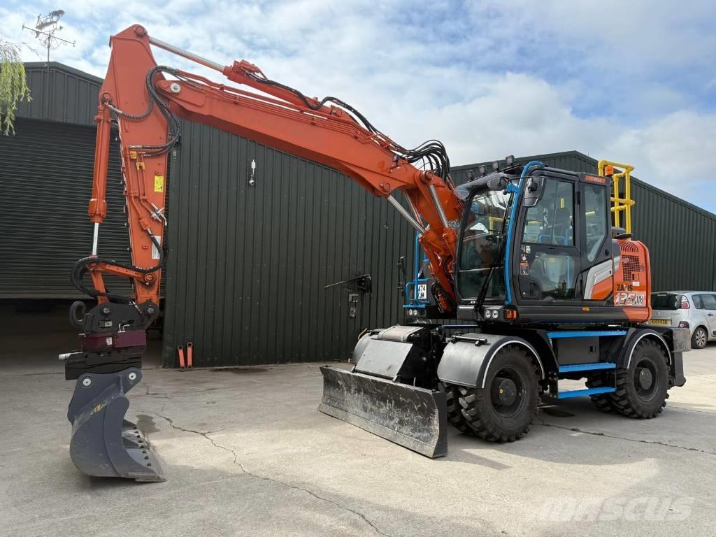 Hitachi ZX 135 W-7 Bagri na kolesih