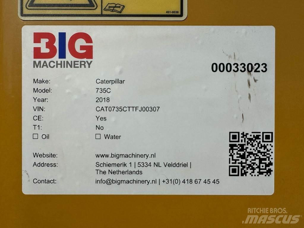 CAT 735C Zglobni demperji