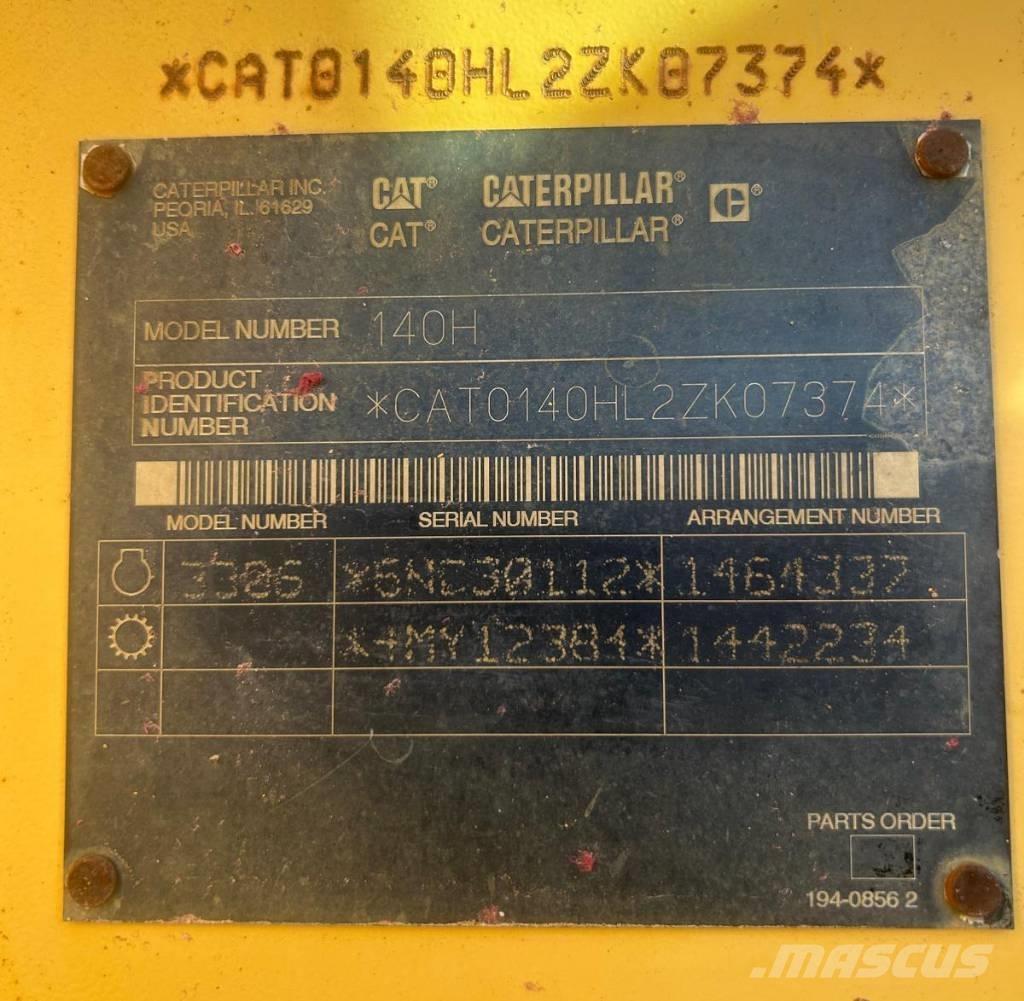CAT 140 H Grederji