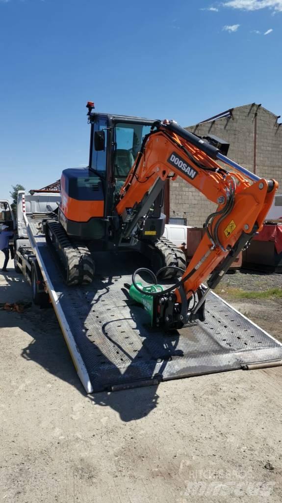 Doosan DX 50 Z Mini bagri <7t