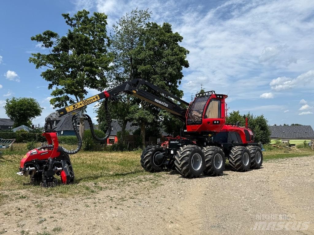 Komatsu 931 XC Harvesterji