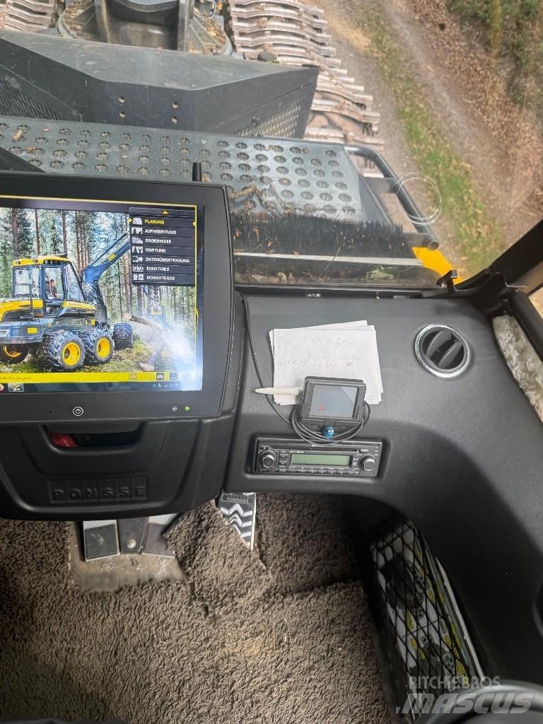 Ponsse Bear 8W Harvesterji