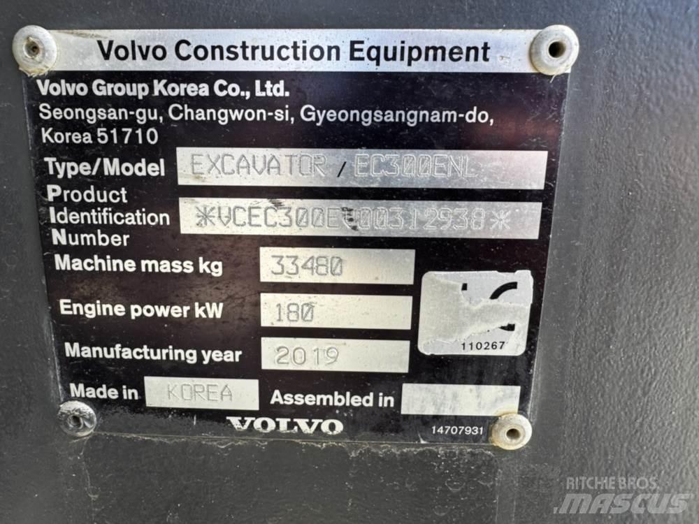 Volvo EC300ENL Bagri goseničarji