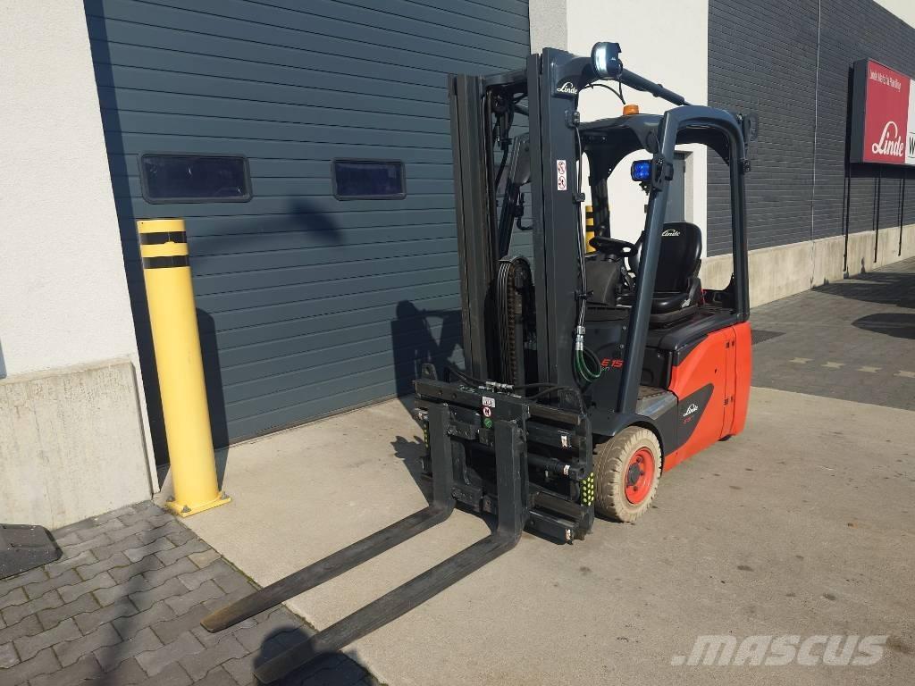 Linde E15/386-02 Električni viličarji