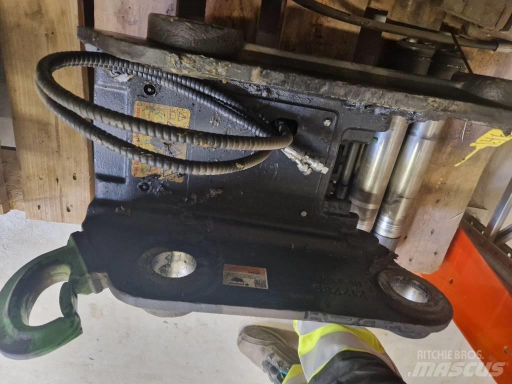 Steelwrist QCS50 Boom in dipper roke