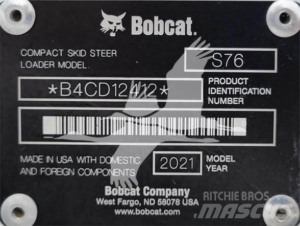Bobcat S76 Skid steer mini nakladalci
