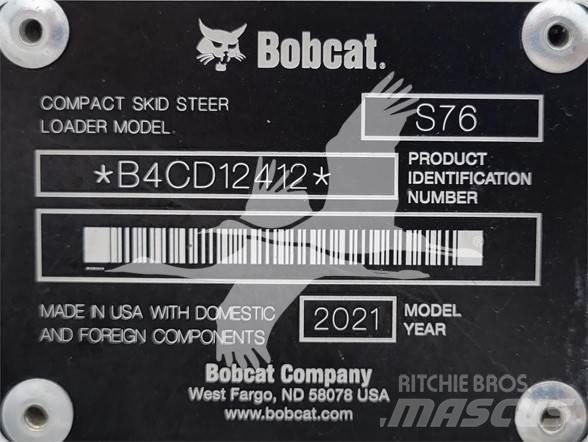 Bobcat S76 Skid steer mini nakladalci