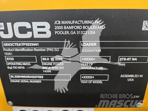 JCB 3TS-8T Skid steer mini nakladalci