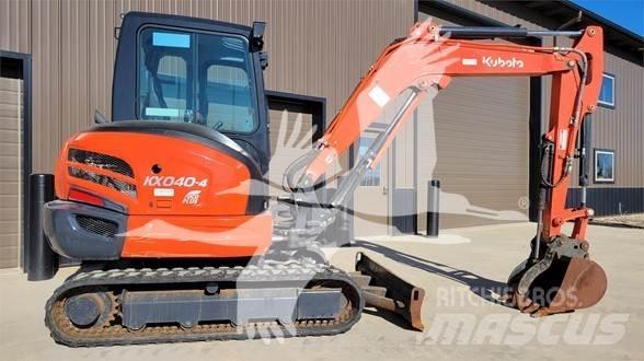 Kubota KX040-4 Mini bagri <7t