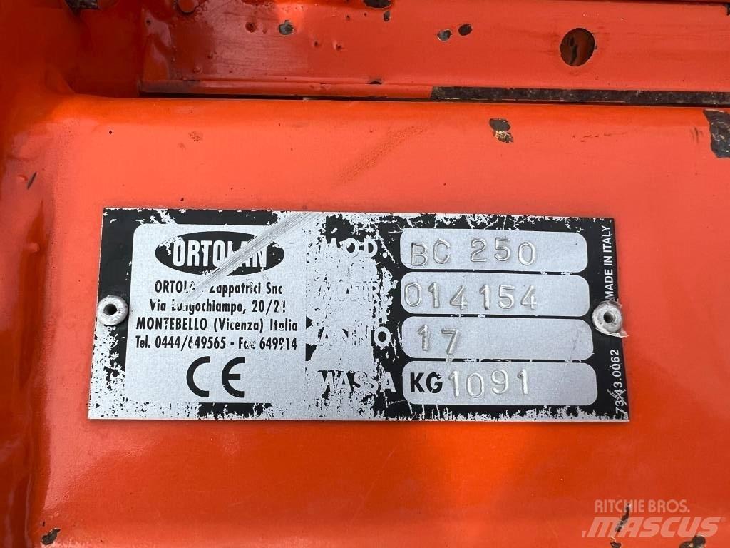 Ortolan BC 250 Frees Ostali priključki in naprave za pripravo tal