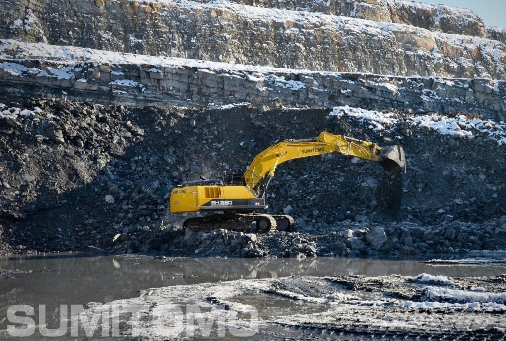 Sumitomo SH360-7 Bagri goseničarji