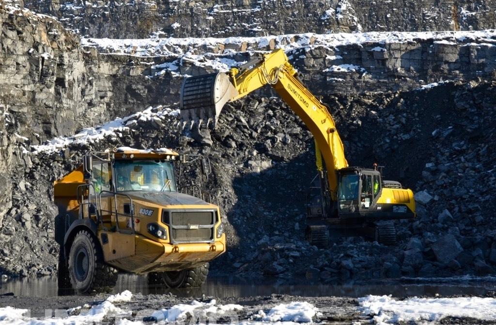 Sumitomo SH360-7 Bagri goseničarji