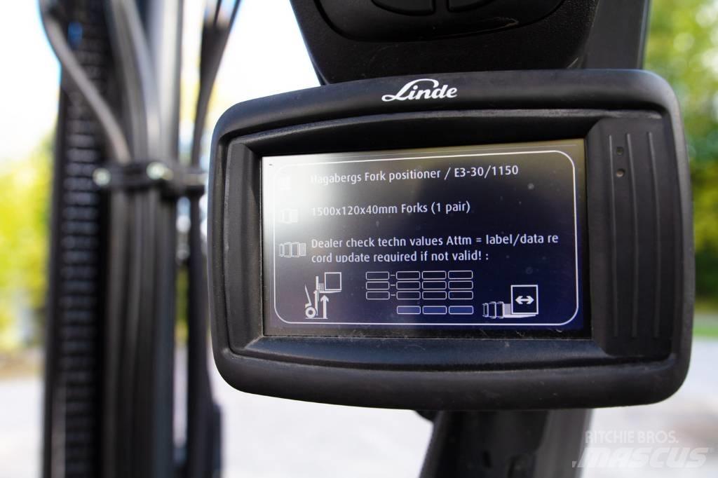 Linde E30-01 Električni viličarji