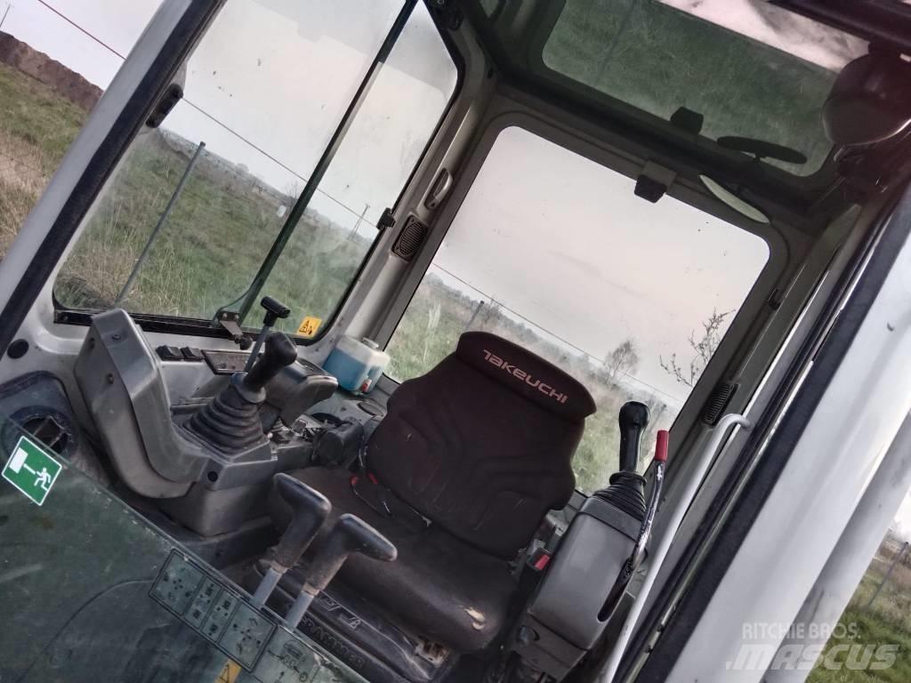 Takeuchi TB 225 Mini bagri <7t