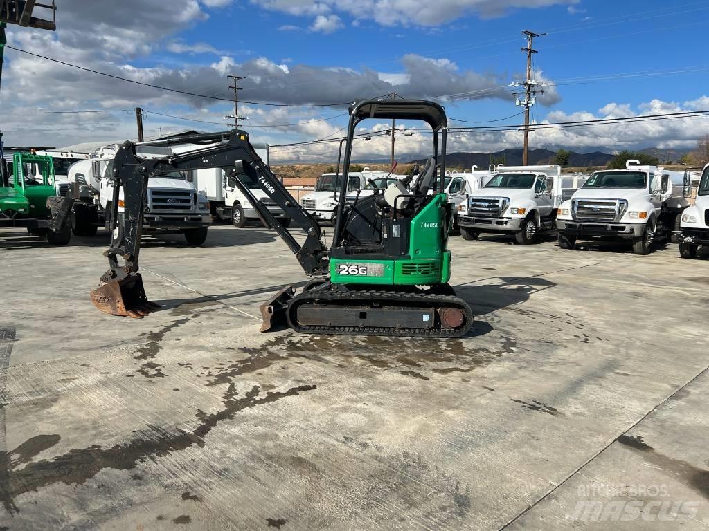 John Deere 26G Mini bagri <7t
