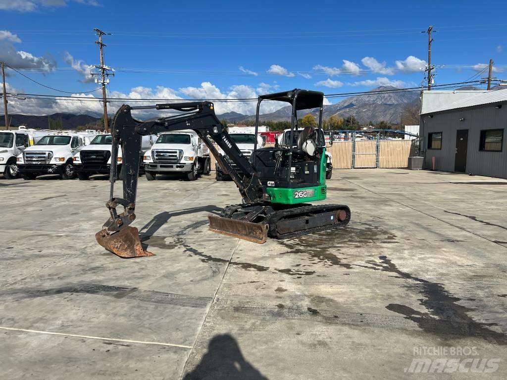 John Deere 26G Mini bagri <7t