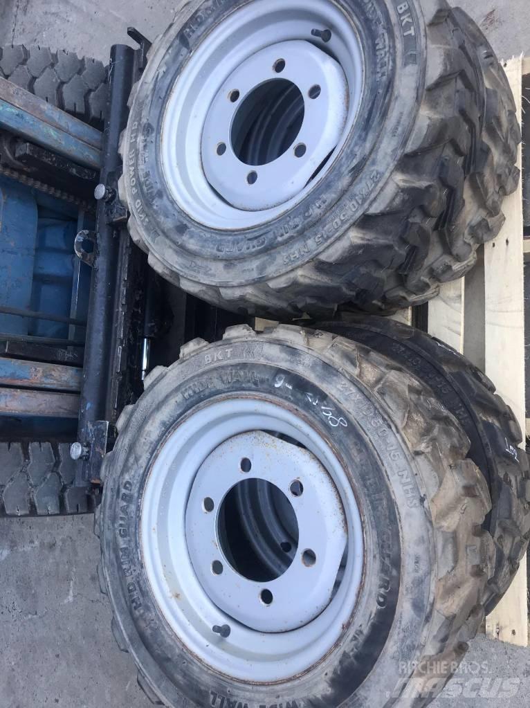 Bobcat 27X10.50-15 Gume, kolesa in platišča
