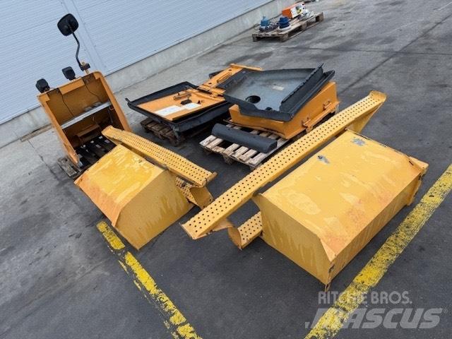 CASE WX 165 BODY Podvozje in vzmetenje
