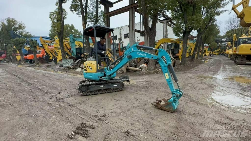 Kubota U 15 Mini bagri <7t