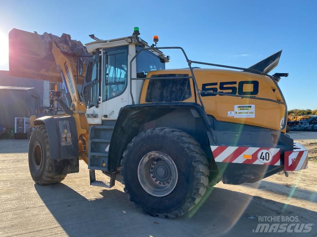 Liebherr L 550 Kolesni nakladalci