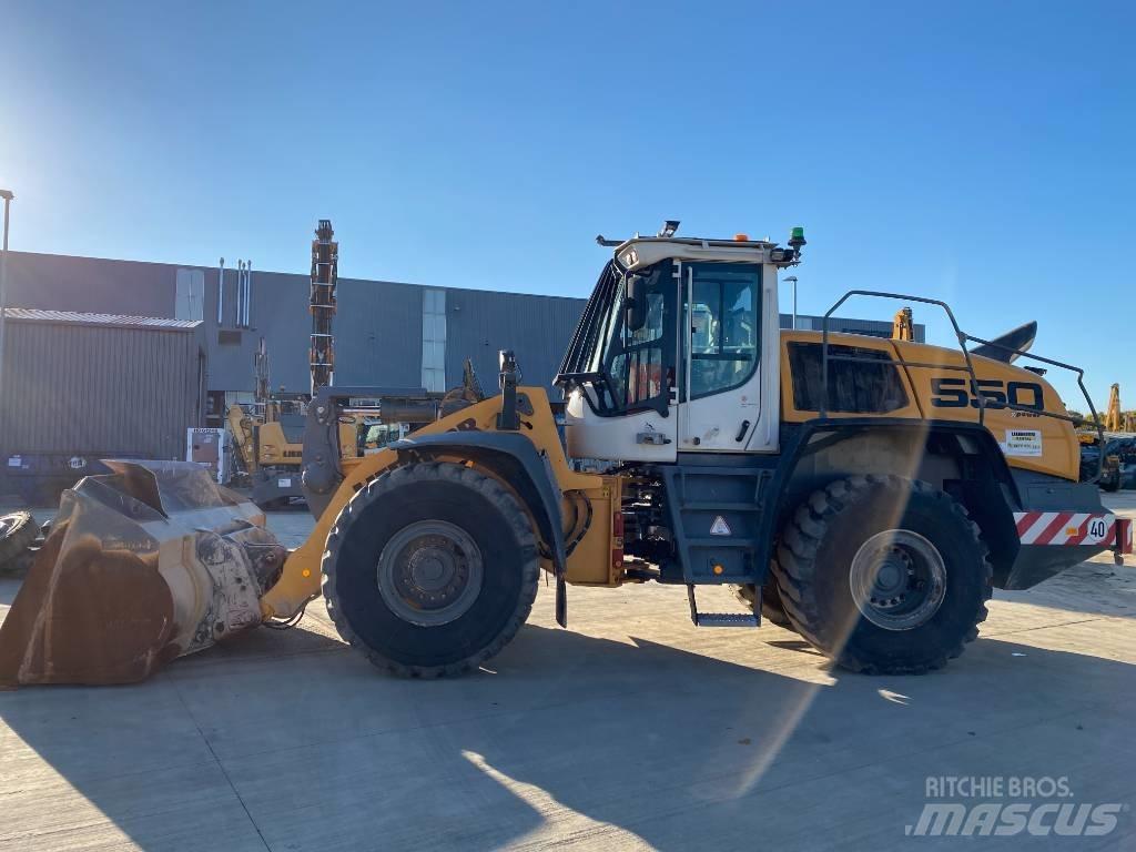 Liebherr L 550 Kolesni nakladalci