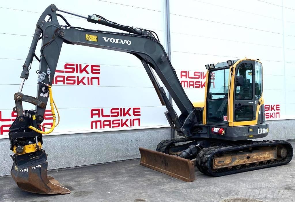 Volvo ECR 88 Midi bagri 7t – 12t