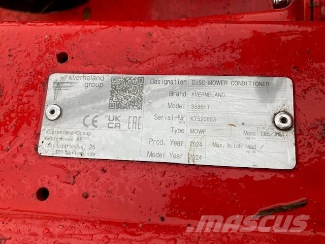 Kverneland 3336 FT Diskaste kosilnice