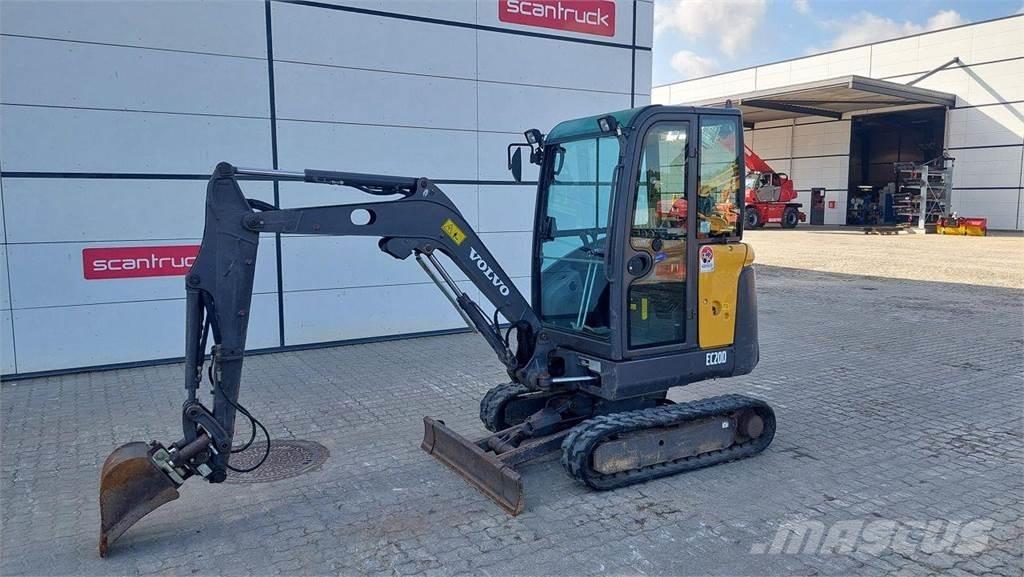 Volvo EC20D Bagri na kolesih