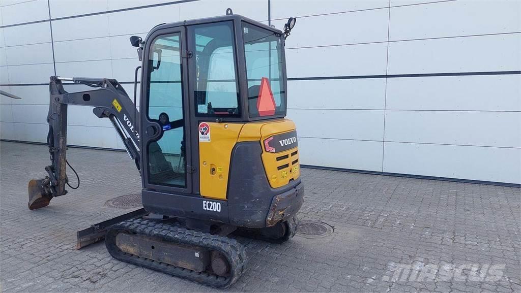 Volvo EC20D Bagri na kolesih