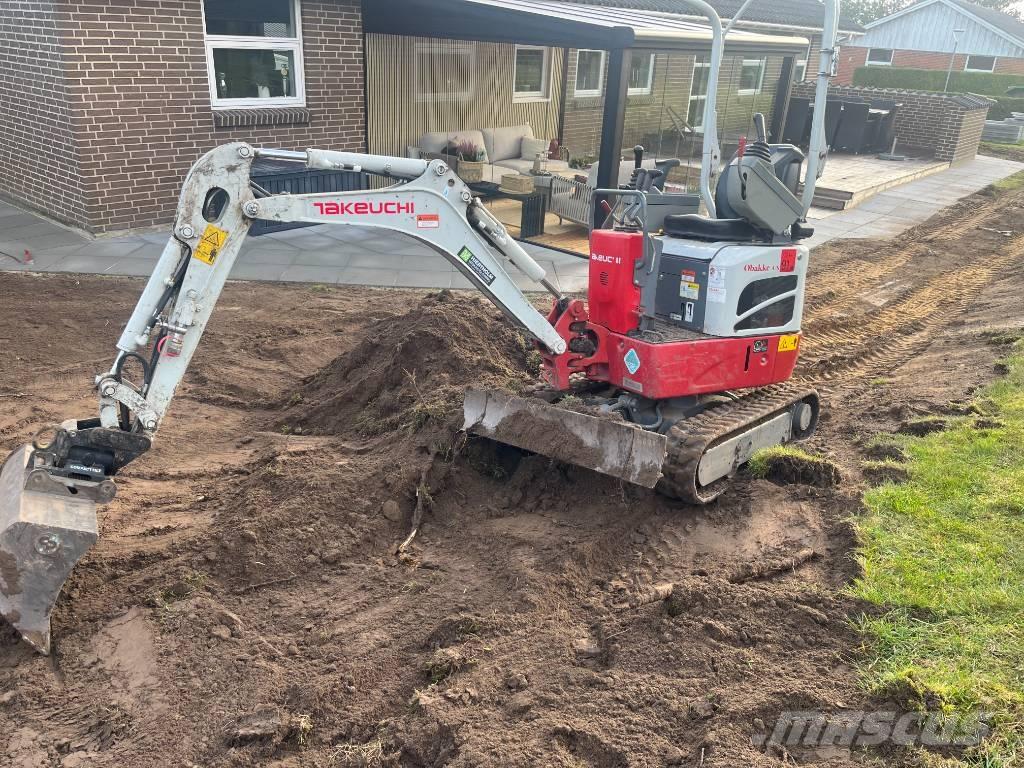 Takeuchi TB 210 R Mini bagri <7t